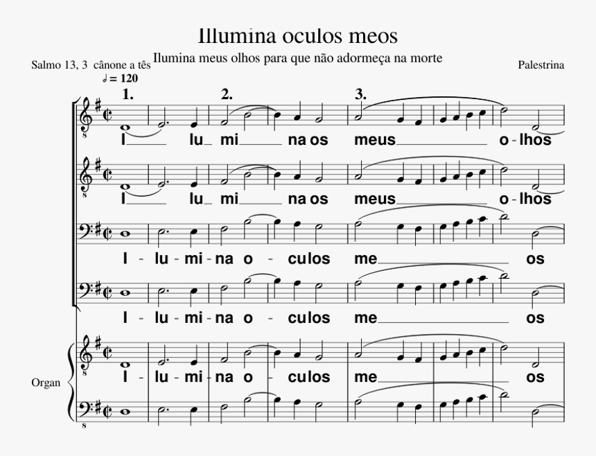 Illumina Oculos Meos Sheet Music For Clarinet, Cello, - Sheet Music, HD Png Download, Free Download