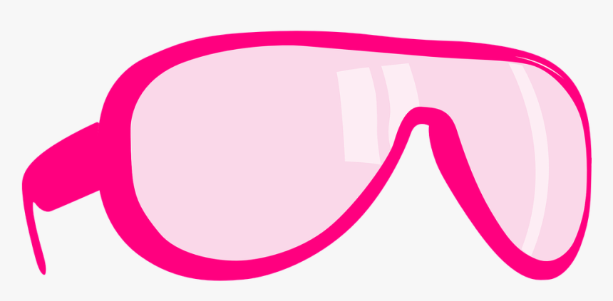 Glasses, Pink, Rose, End To End, Continuous - Oculos Rosa Png, Transparent Png, Free Download