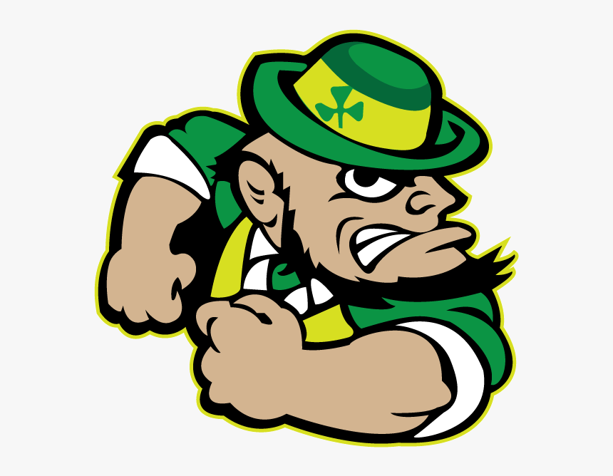 Leprechaun Fighting Irish Logo, HD Png Download, Free Download