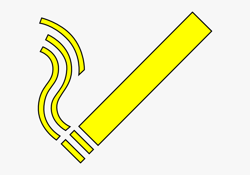 Yellow Cigarette Png, Transparent Png, Free Download