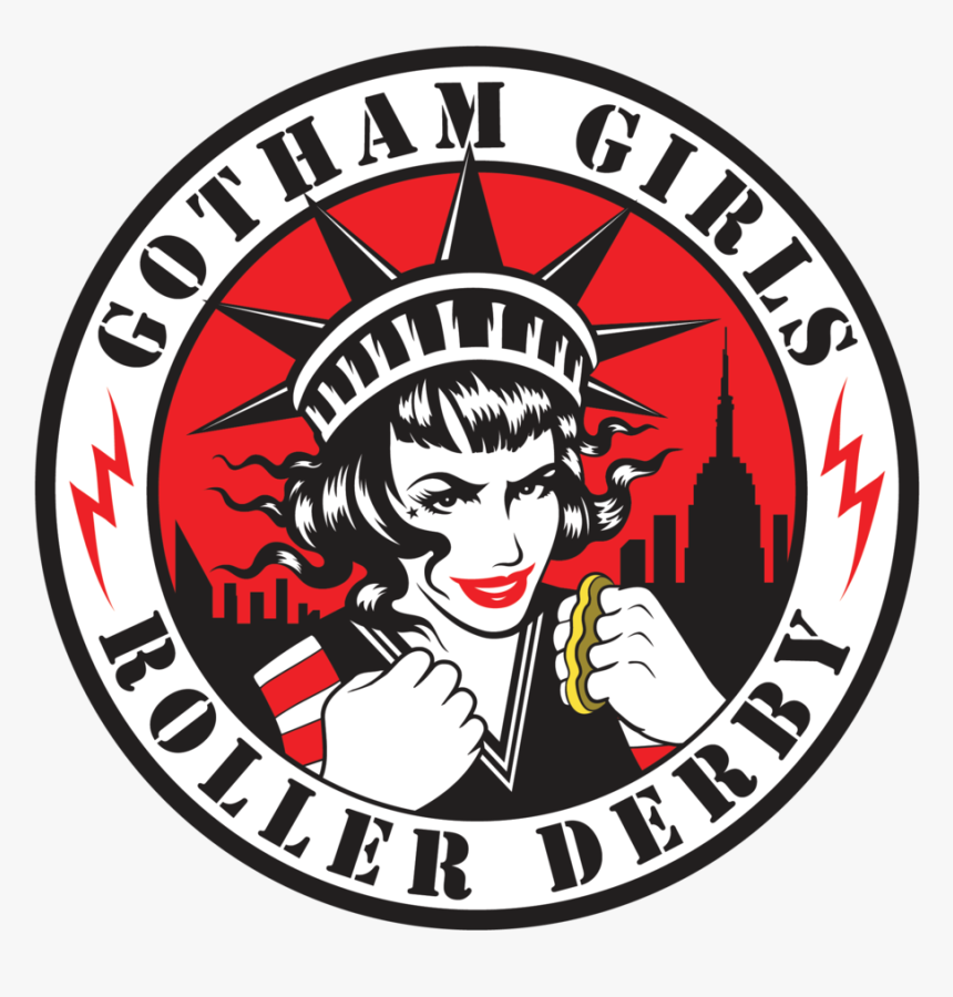 Ggrd Logo Travel Teams All Stars - Gotham Girls Roller Derby, HD Png Download, Free Download