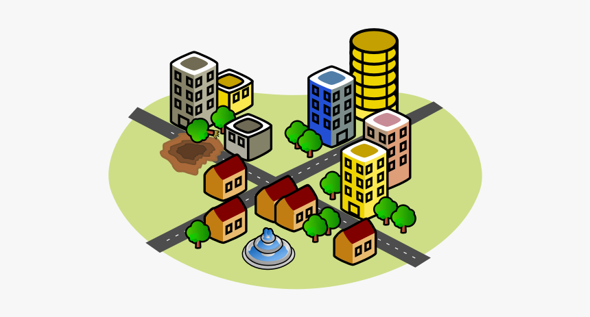 Sinkhole In A City - Tsunami Clipart Png, Transparent Png, Free Download