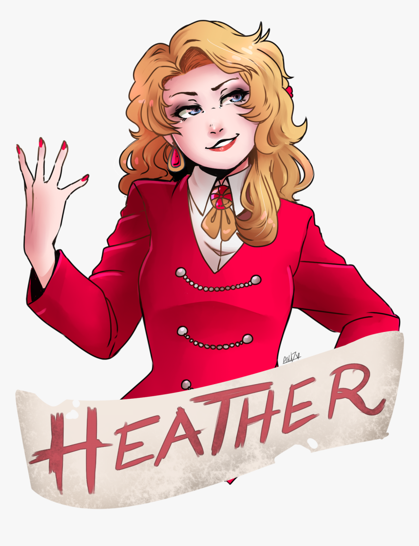 Heather Chandler - Drawing Heathers The Musical Heather Chandler, HD Png Download, Free Download
