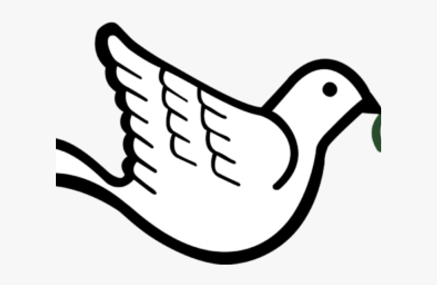 Dove Clipart Olive Branch - Dove With Olive Branch, HD Png Download, Free Download