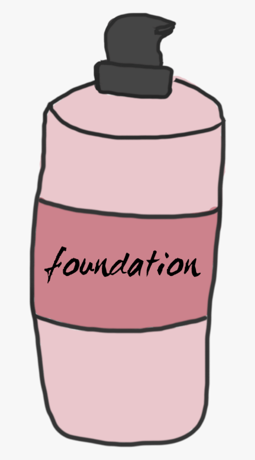 Makeup Clipart Foundation - Foundation Makeup Images Clip Art, HD Png Download, Free Download