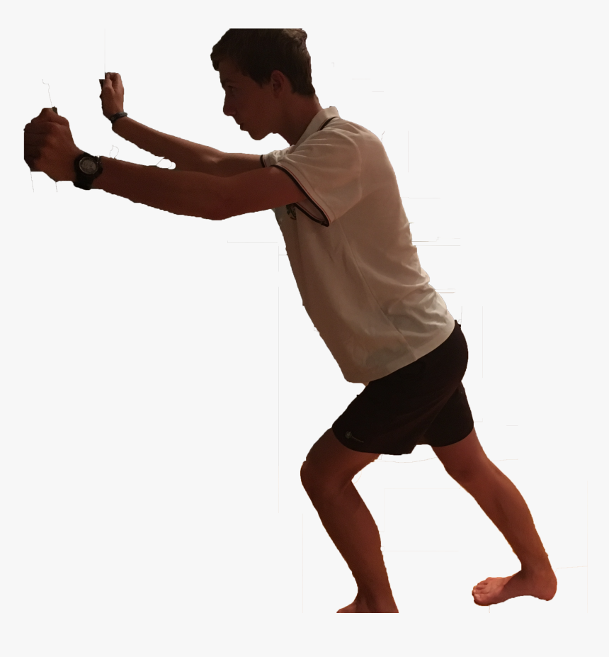 Calf Stretch , Png Download - Stretching, Transparent Png, Free Download