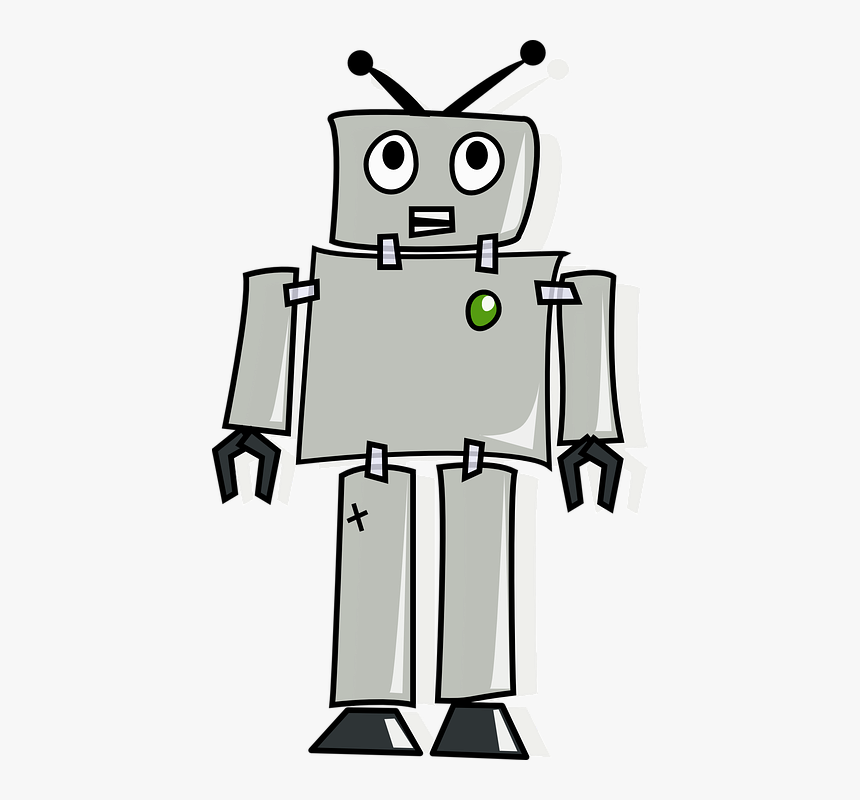 Robot, Android, Artificial Intelligence, Ai - Robot Cartoon, HD Png Download, Free Download