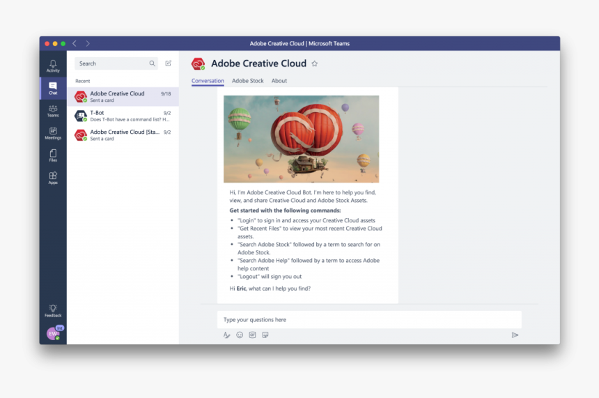 Microsoft Teams Adobe Creative Cloud, HD Png Download, Free Download