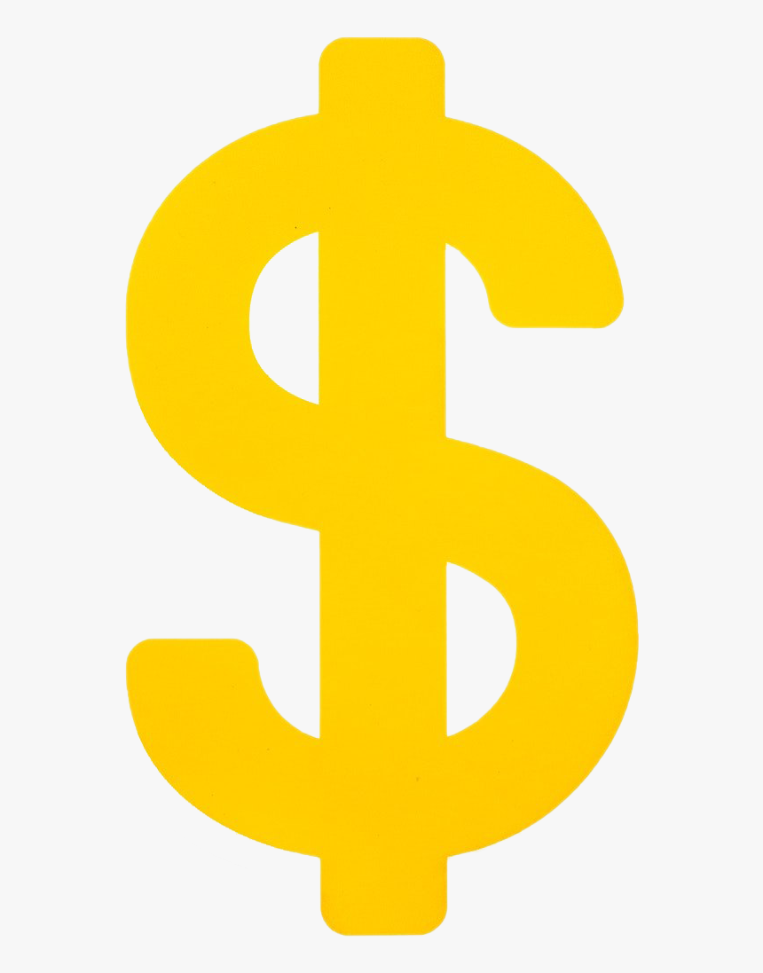 Dollar Sign Png Pic - Yellow Dollar Sign Icon, Transparent Png, Free Download