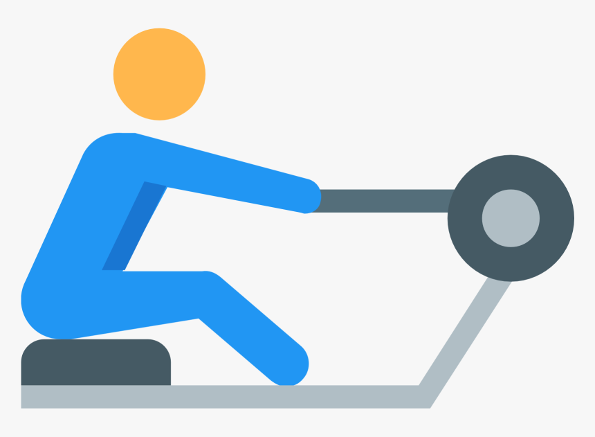 Rowing Machine Icon - Rowing Machine Clipart, HD Png Download, Free Download