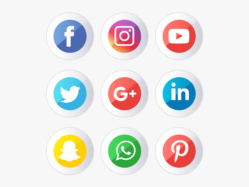 Transparent Social Media Icons Png Logo Facebook Instagram Whatsapp Png Png Download Kindpng