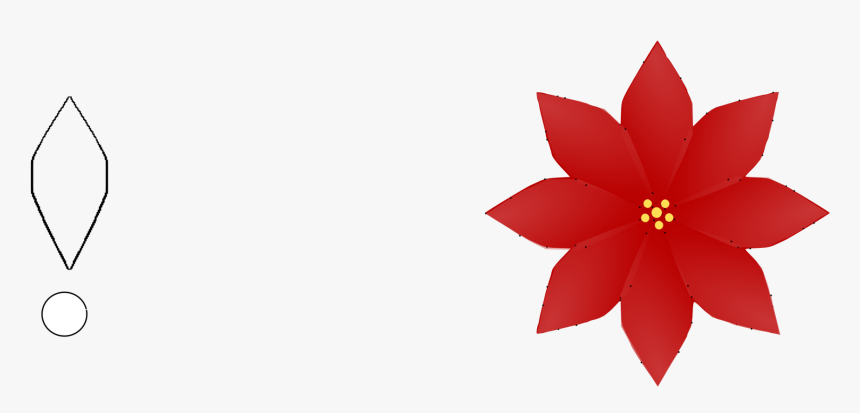 Hight Resolution Of Clip Art Christmas Poinsettia Flower - Poinsettia Flower Clip Art, HD Png Download, Free Download