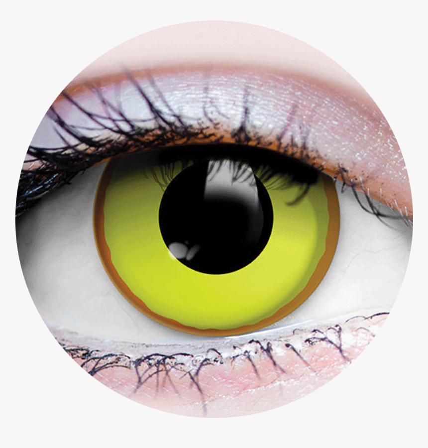 Primal® Nightcrawler"
 Class= - Primal Costume Contact Lenses Yellow, HD Png Download, Free Download