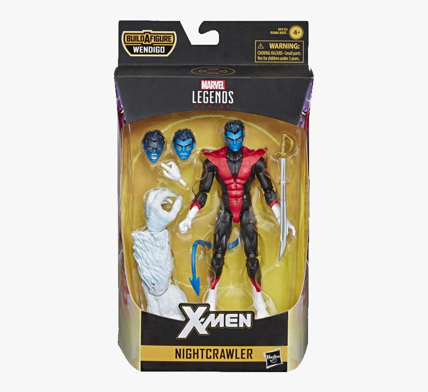 X Men Marvel Legends Nightcrawler, HD Png Download, Free Download