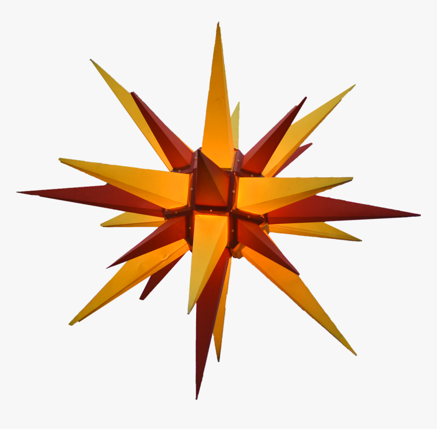 Moravian Star Png, Transparent Png, Free Download