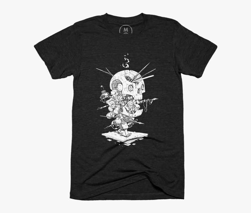 Inkheadshirt - Jake Parker Inktober 2018, HD Png Download - kindpng