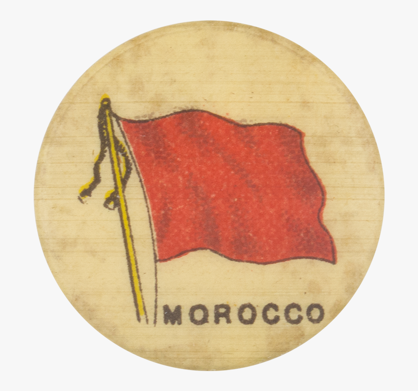 Morocco Flag Advertising Button Museum - Morocko Flag, HD Png Download, Free Download