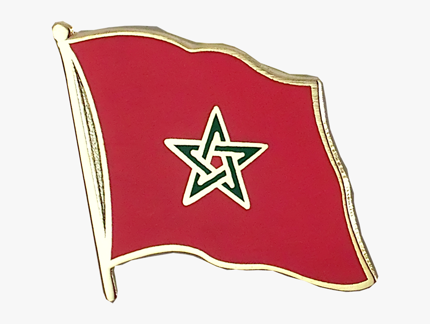 Morocco Flag Lapel Pin - Flag, HD Png Download, Free Download