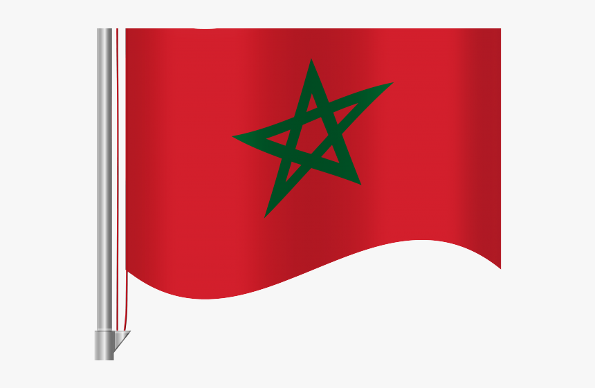 Morocco Flag Clipart Drapeau Maroc - Flag, HD Png Download, Free Download