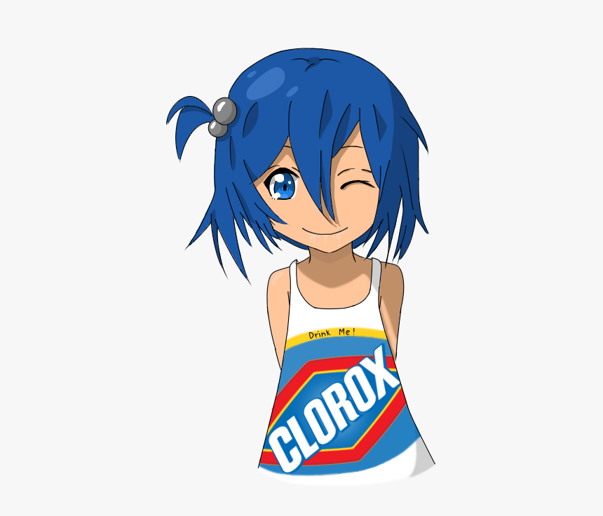 Clorox-chan - Cartoon, HD Png Download, Free Download