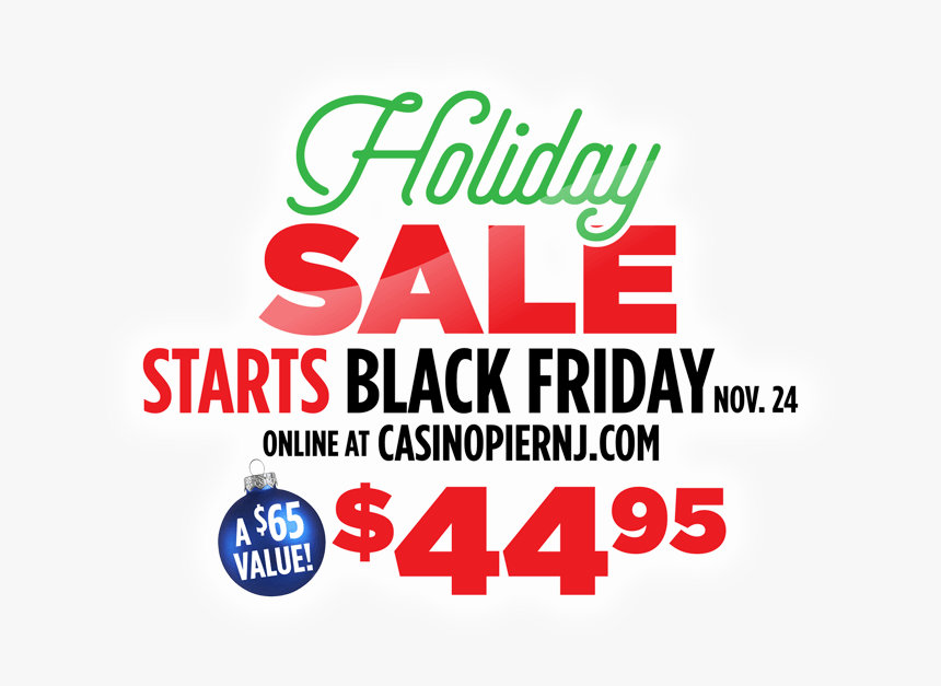 Casino Pier Breakwater Beach Holiday Sale Head - Graphic Design, HD Png Download, Free Download