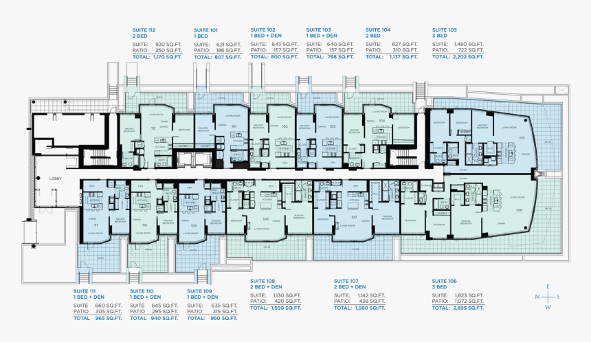 Cascade At The Pier Floor Plans, HD Png Download, Free Download