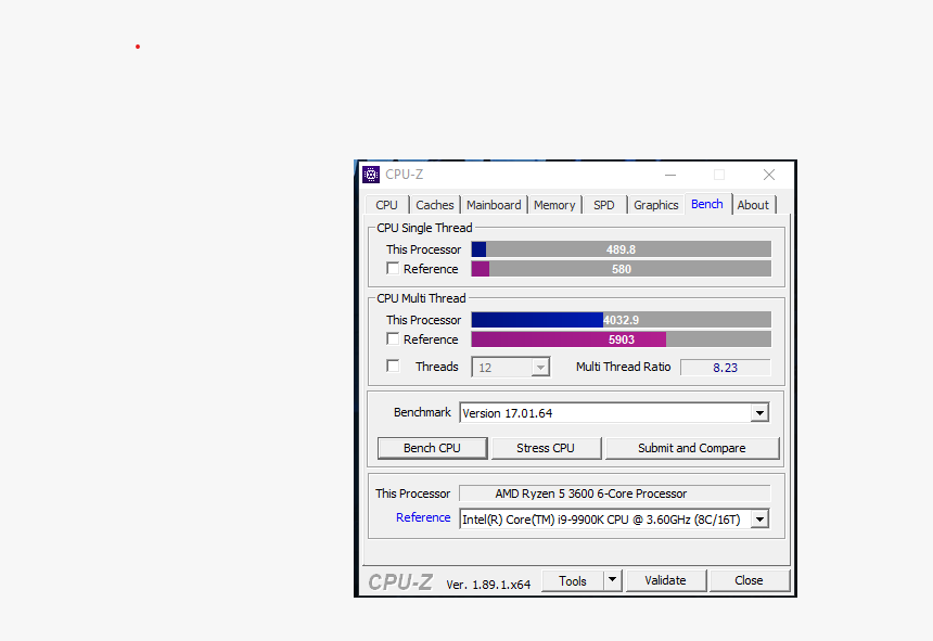 9900k Cpu Z Bench, HD Png Download, Free Download