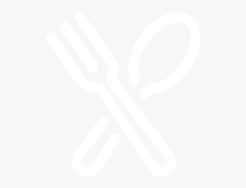 White Food Symbol Png, Transparent Png - Food Icon Png White, Png Download, Free Download