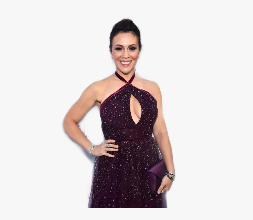 #alissamalano #beautiful #women #girl #power #actress - Cocktail Dress, HD Png Download, Free Download