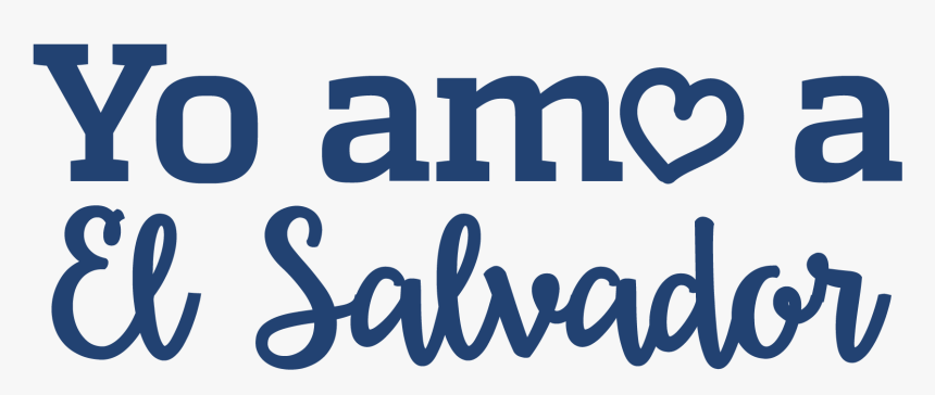 Transparent Bandera De El Salvador Png - Yo Amo El Salvador, Png Download, Free Download