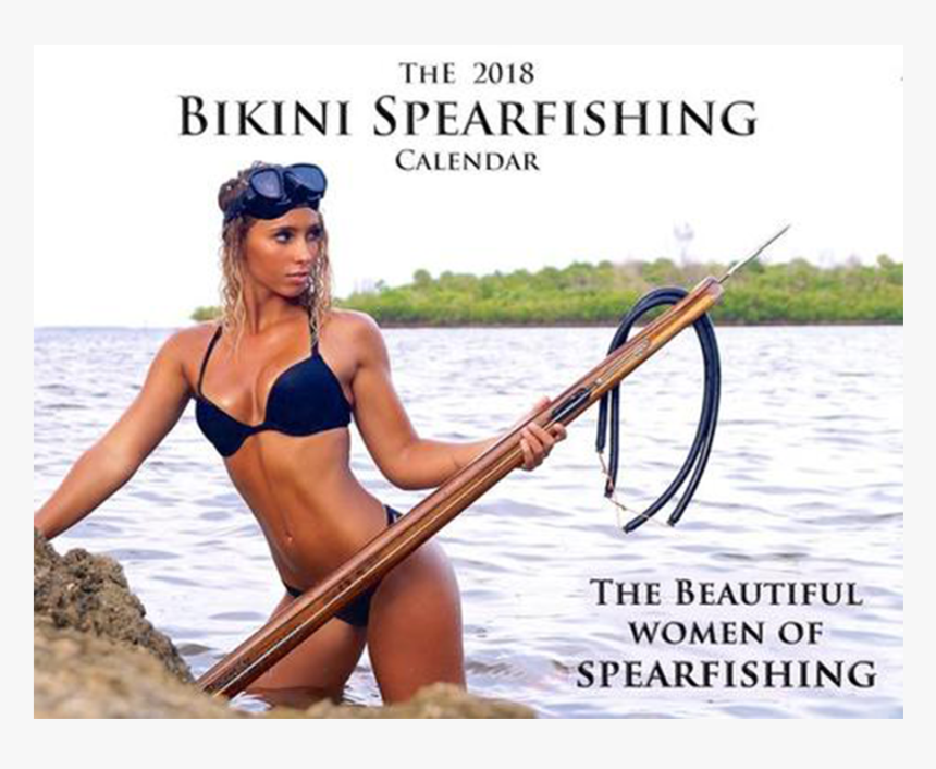 2018 Bikini Spearfishing Calendar, HD Png Download, Free Download