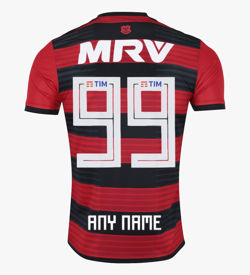 Flamengo Png -flamengo 2018 Home Jersey - Flamengo Tracksuit, Transparent Png, Free Download