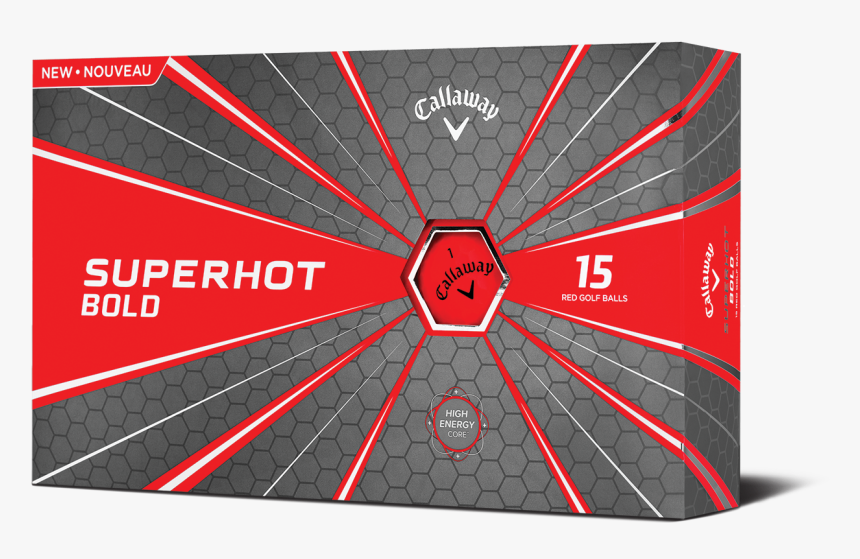 Callaway Superhot Bold Golf Balls, HD Png Download, Free Download