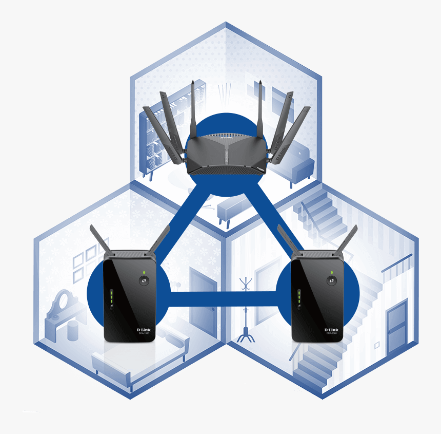 Add An Exo Extender To Your Exo Smart Mesh Router - Mesh Networking, HD Png Download, Free Download