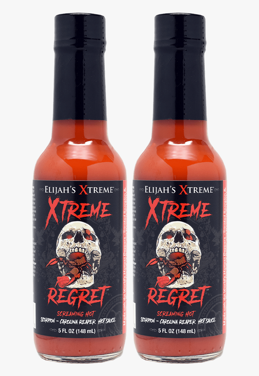 Xtreme Regret Hot Sauce, Regret Hot Sauce, Carolina - Hot Sauce, HD Png Download, Free Download