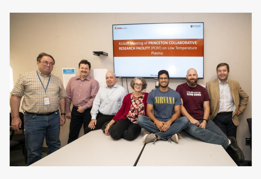 Princeton Collaborative Research Team From Left - Nirbhav Princeton, HD Png Download, Free Download