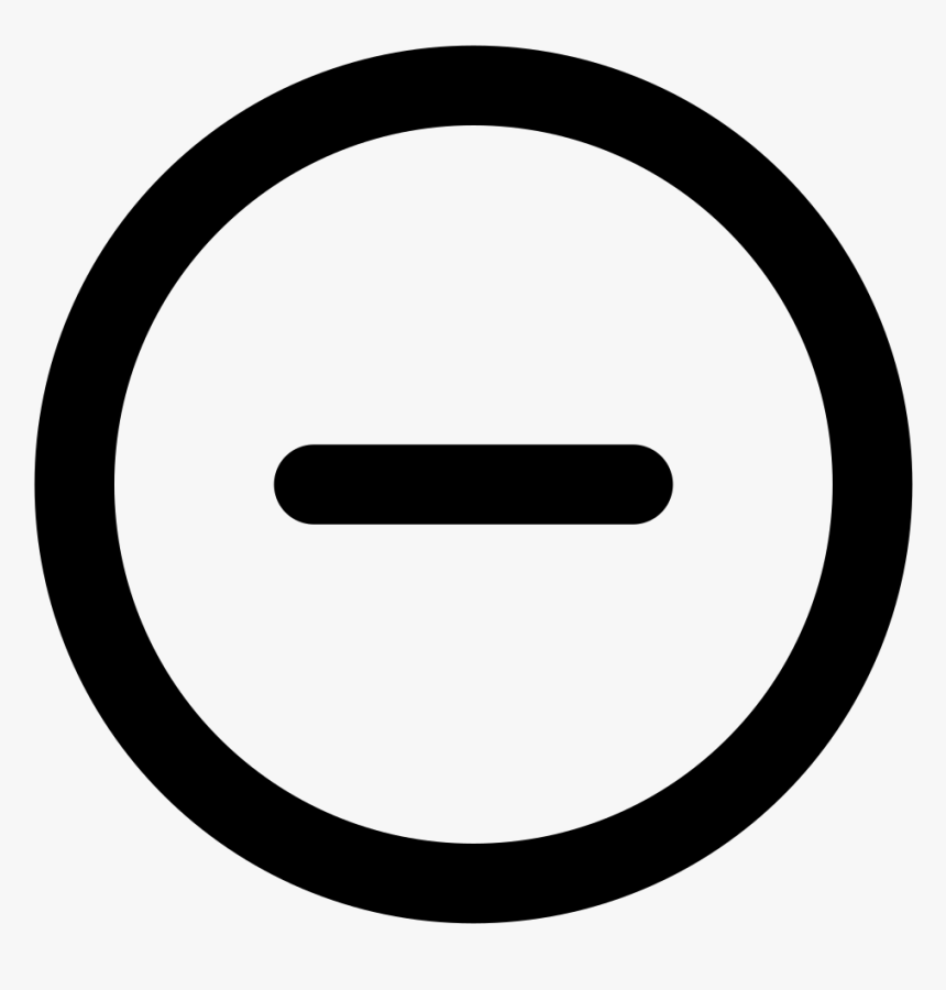Circle Minus - Transparent Player Button Png, Png Download, Free Download