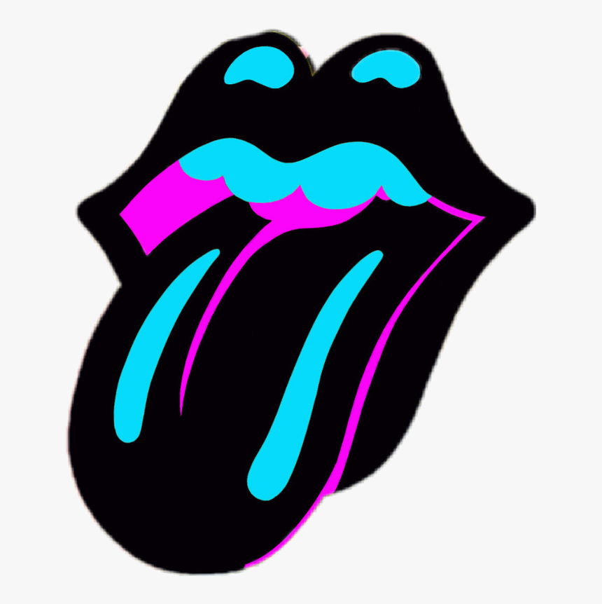 #lengua😝😋 - Pop Art Rolling Stones Tongue, HD Png Download, Free Download