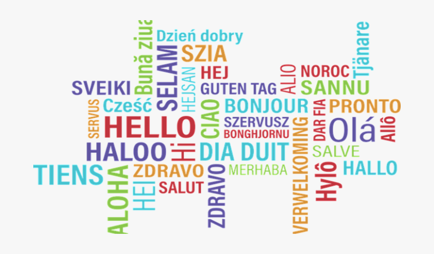 Hello In Multiple Language, HD Png Download, Free Download