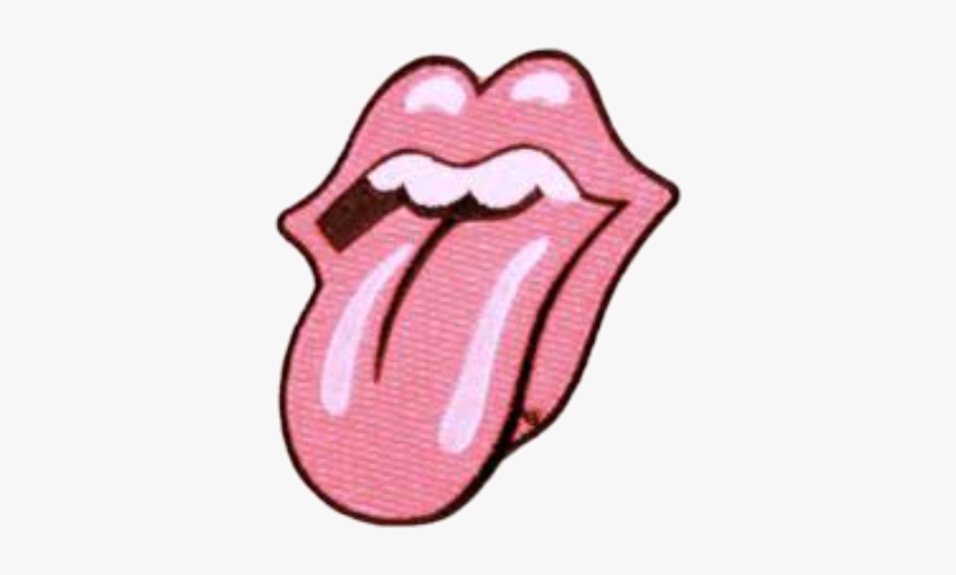 #lengua Fuera - Rolling Stones Logo Rosa, HD Png Download, Free Download