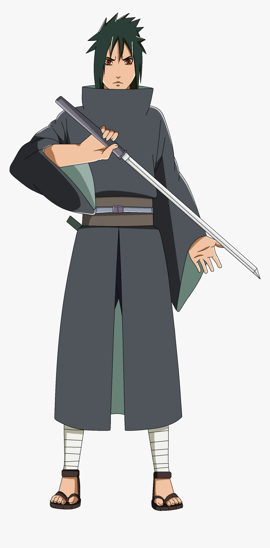 Izuna Uchiha Outfit Naruto Shippuden Pinterest Izuna - Izuna Uchiha Full Body, HD Png Download, Free Download