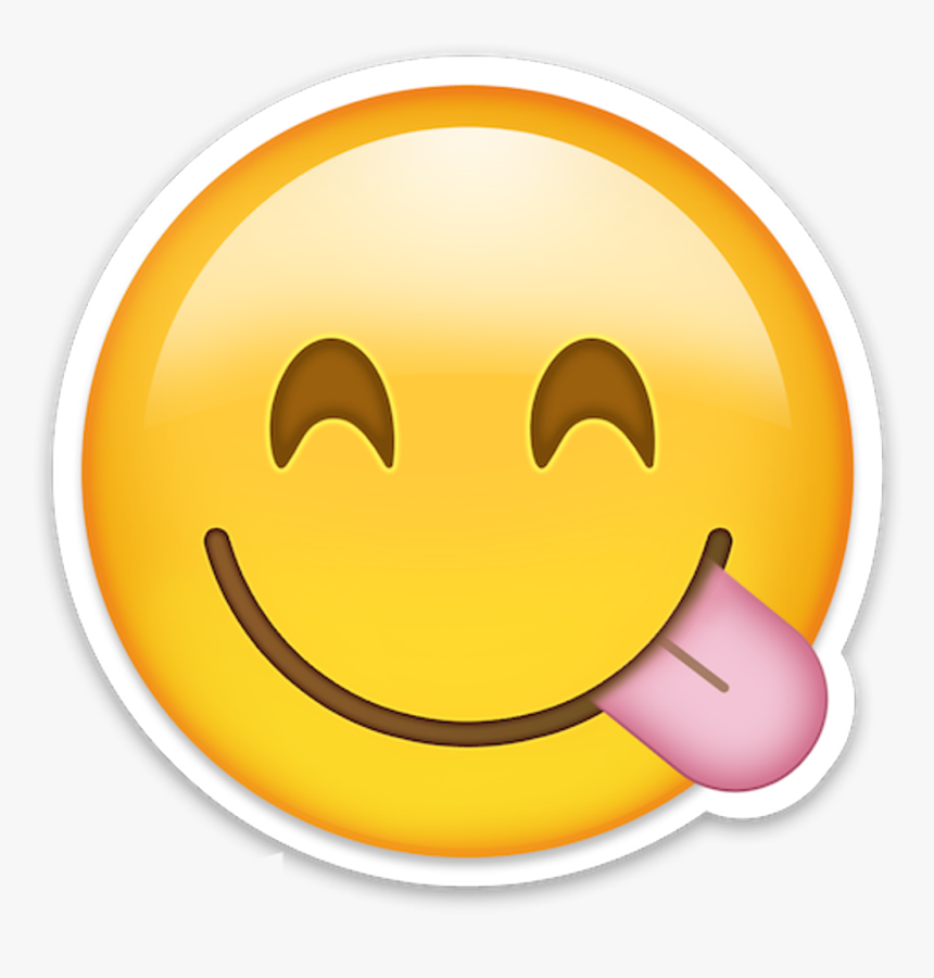 Smiley Tongue Emoji Png , Png Download - Whatsapp Tongue Emoji, Transparent Png, Free Download