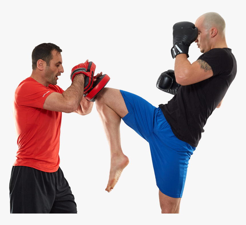 Two Men Kick Boxing Training - Sanshou, HD Png Download, Free Download