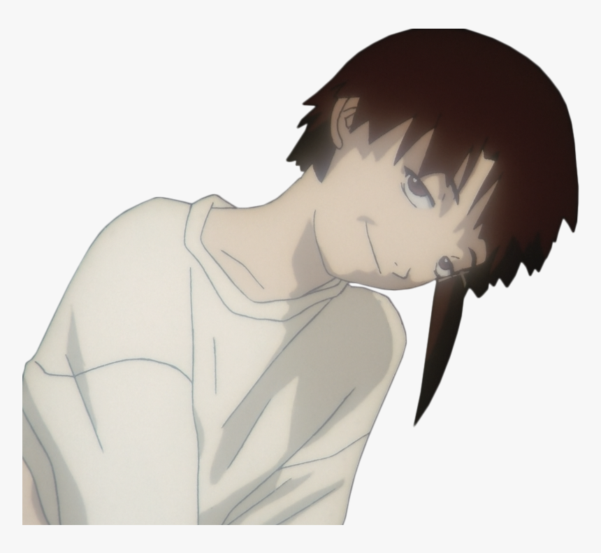 Miho Iwakura Lain Iwakura Hair Face Facial Expression - Serial Experiments Lain Transparent, HD Png Download, Free Download