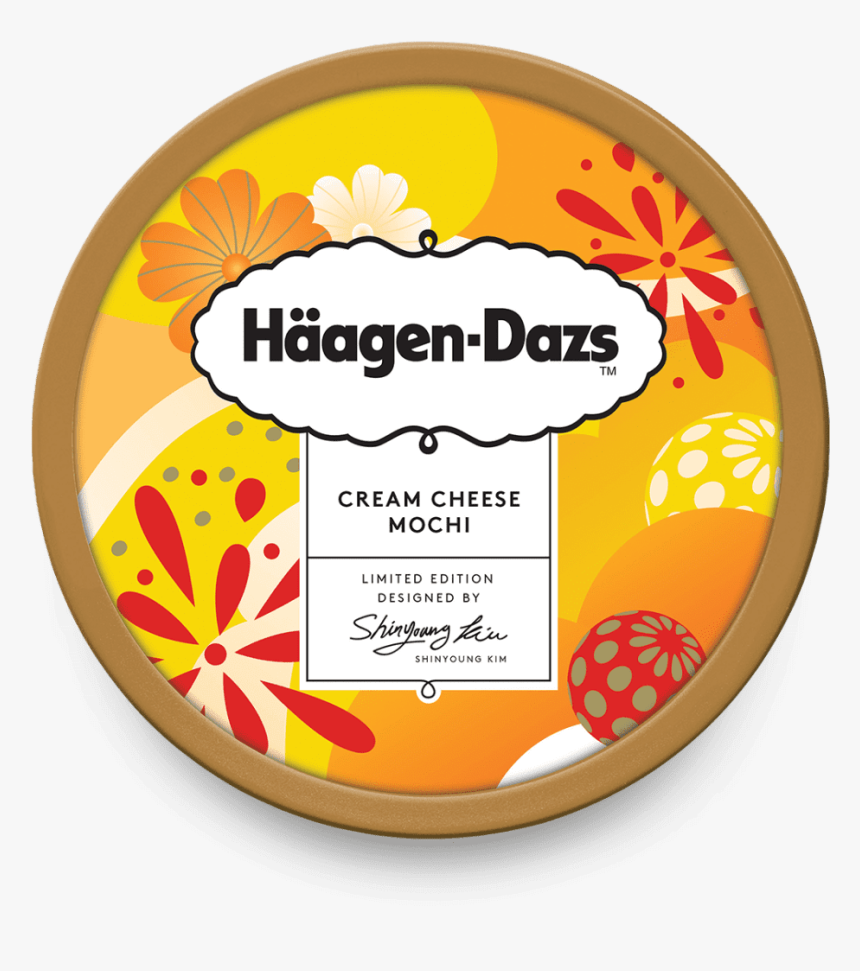 Transparent Cream Cheese Png - Häagen Dazs Mango Raspberry, Png Download, Free Download