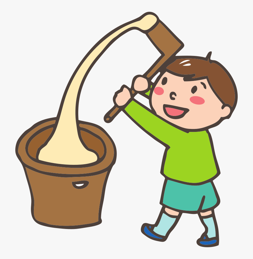 Mochi Pounding - Pounding Clipart, HD Png Download, Free Download