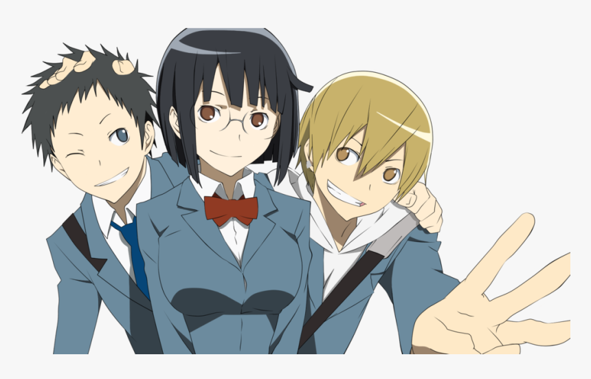 Kid Trio - Durarara Png, Transparent Png, Free Download