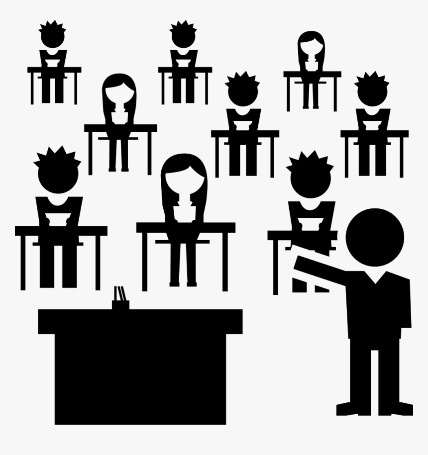 Classroom With Students Group And The Teacher - Whatsapp Dp For Class Group, HD Png Download, Free Download