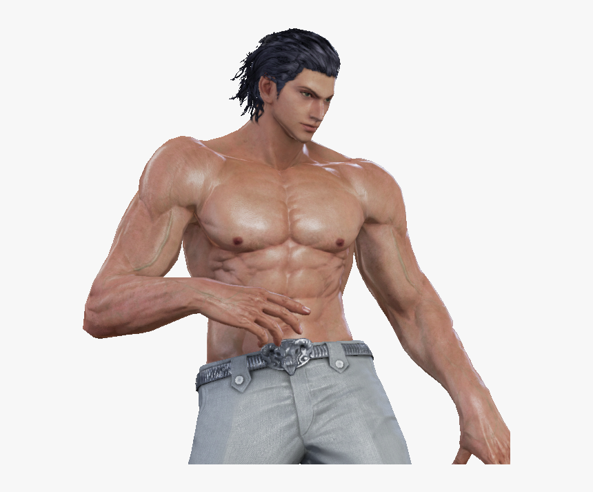 Transparent Shirtless Man Png - Tekken 7 Jin Shirtless, Png Download, Free Download