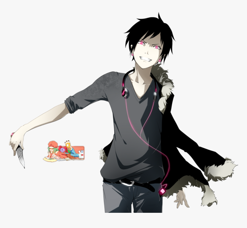 Thumb Image - Anime Guy With Headphones, HD Png Download, Free Download